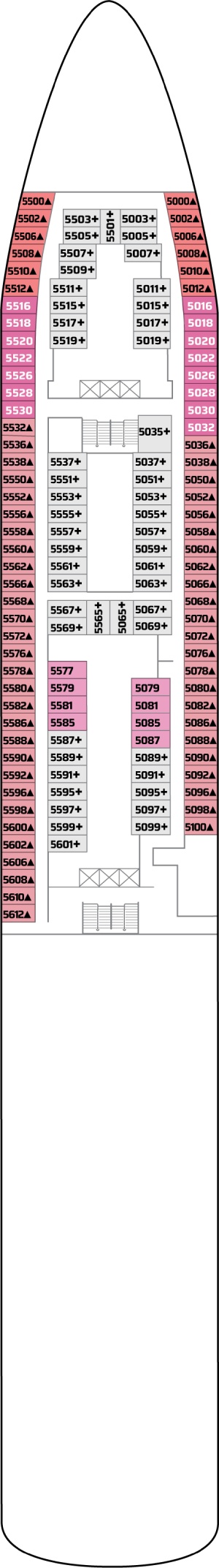 Norwegian Spirit Deck 5 deck plan