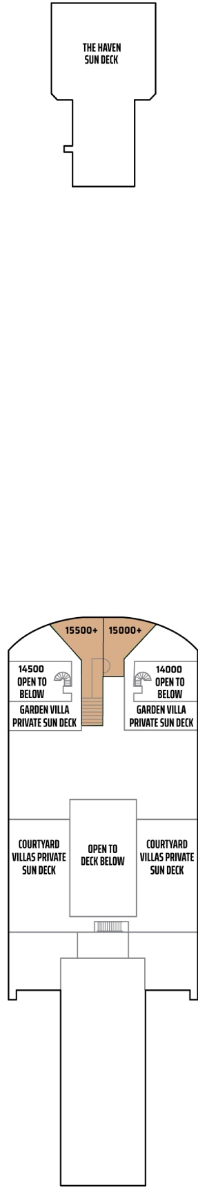 Norwegian Jewel Deck 15 deck plan