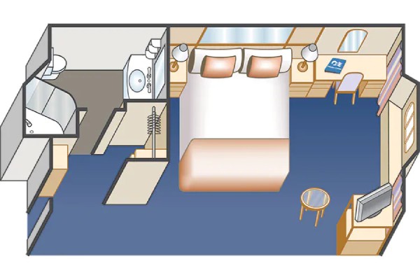 Oceanview Stateroom (Obstructed View)