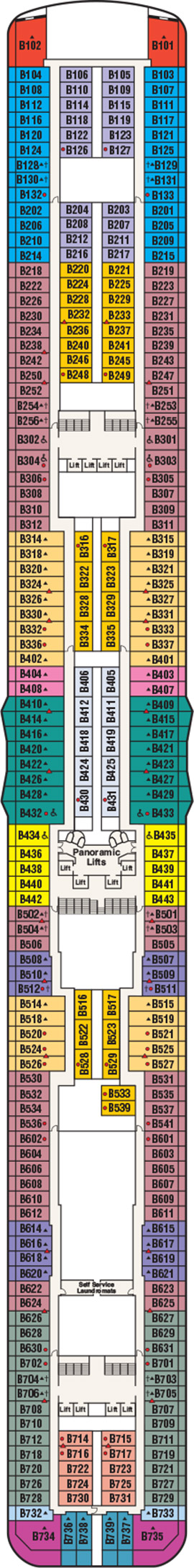 Majestic Princess Deck 11 deck plan