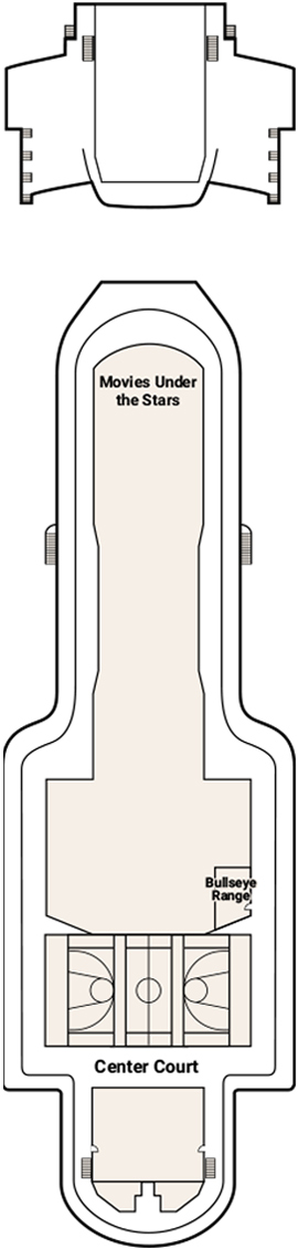 Majestic Princess Deck 18 deck plan