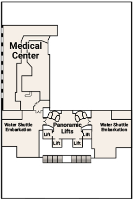 Majestic Princess Deck 4 deck plan