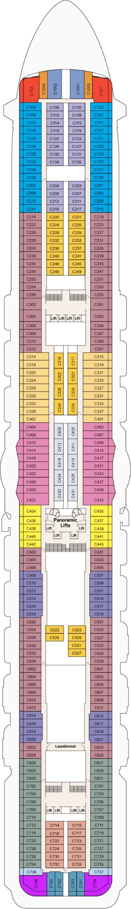 Majestic Princess Deck 10 deck plan