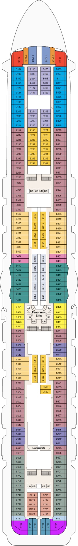 Majestic Princess Deck 11 deck plan