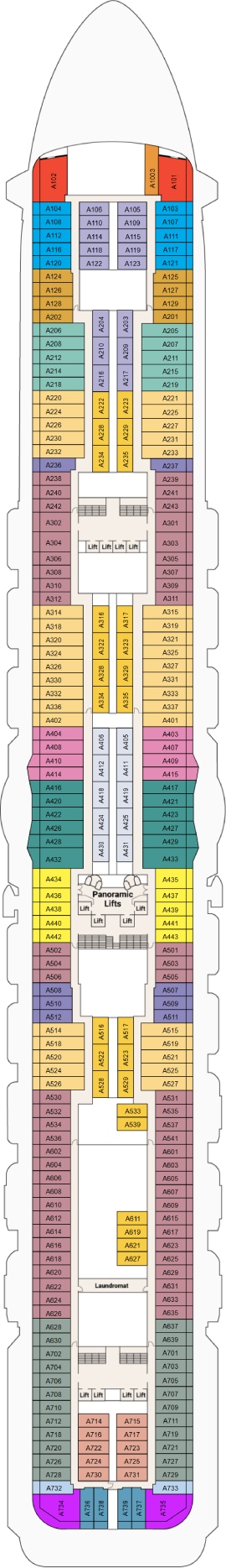 Majestic Princess Deck 12 deck plan