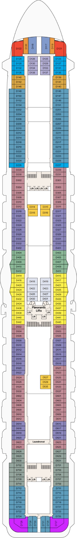 Majestic Princess Deck 9 deck plan