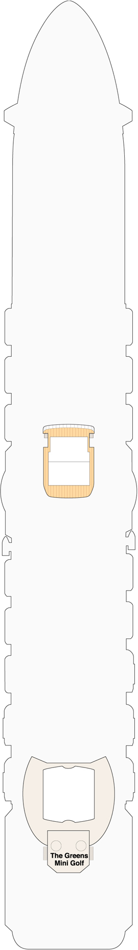 Majestic Princess Deck 19 deck plan
