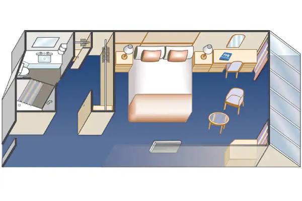 Deluxe Oceanview Stateroom