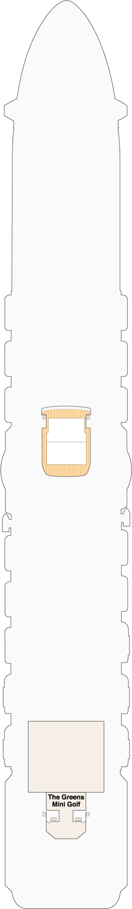 Sky Princess Deck 19 deck plan