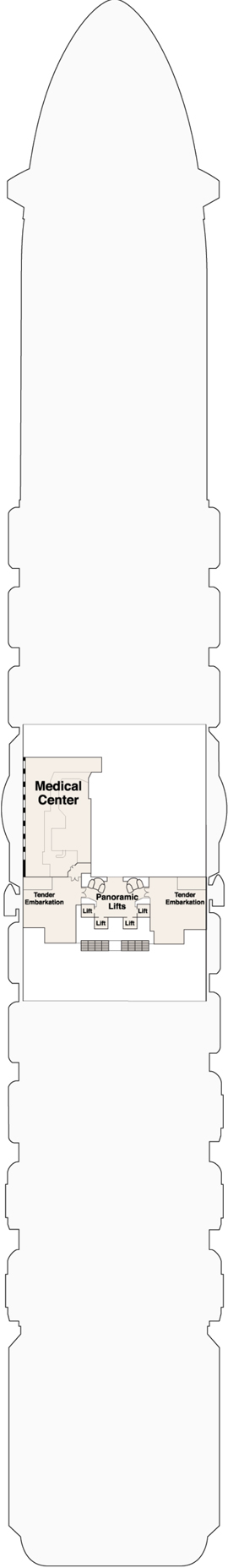 Sky Princess Deck 4 deck plan