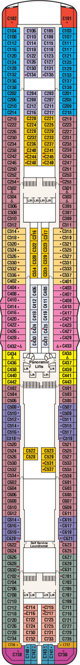 Enchanted Princess Deck 10 deck plan