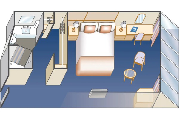Deluxe Oceanview Stateroom