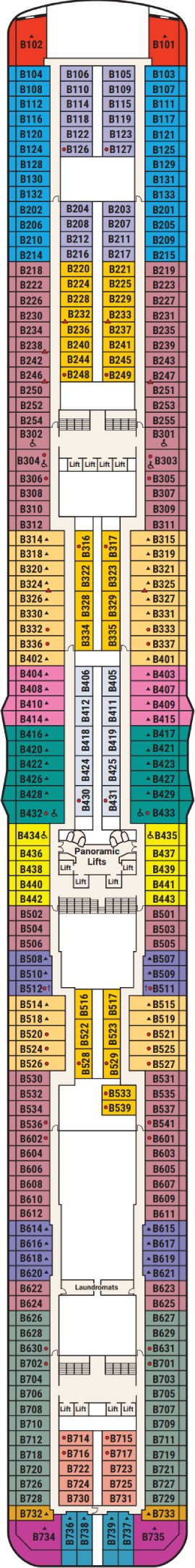 Discovery Princess Deck 11 deck plan