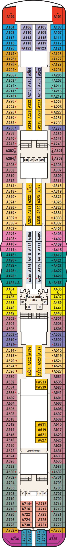 Discovery Princess Deck 12 deck plan