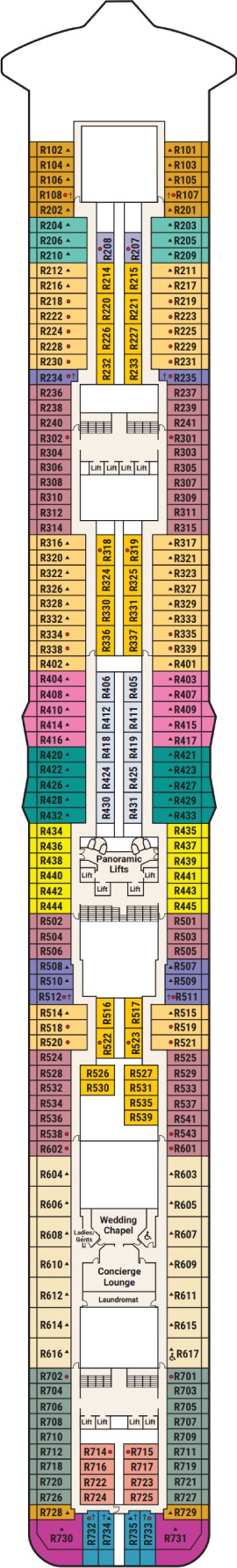 Discovery Princess Deck 14 deck plan