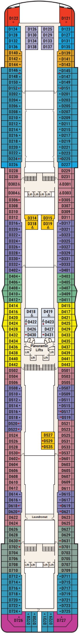 Discovery Princess Deck 9 deck plan