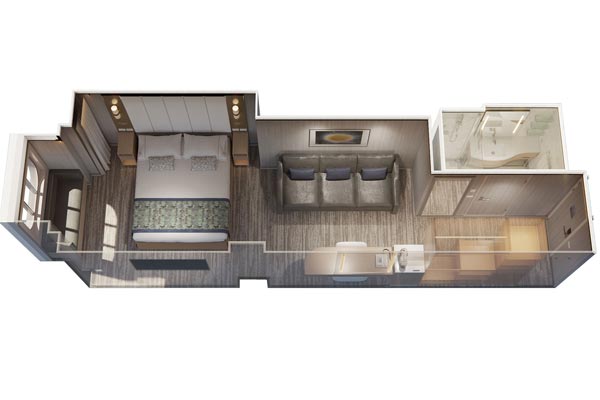 Premium Oceanview Stateroom