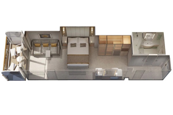 Premium Deluxe Balcony Stateroom