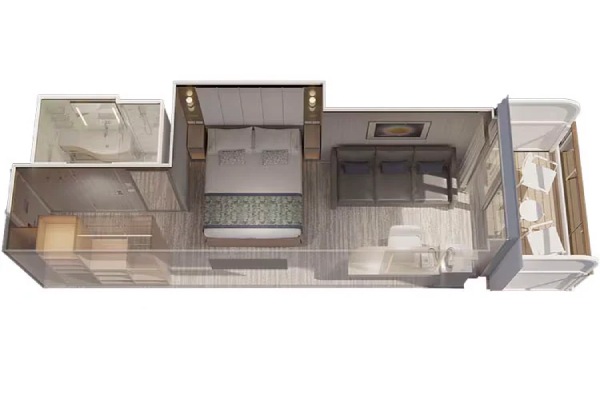 Sanctuary Balcony Stateroom