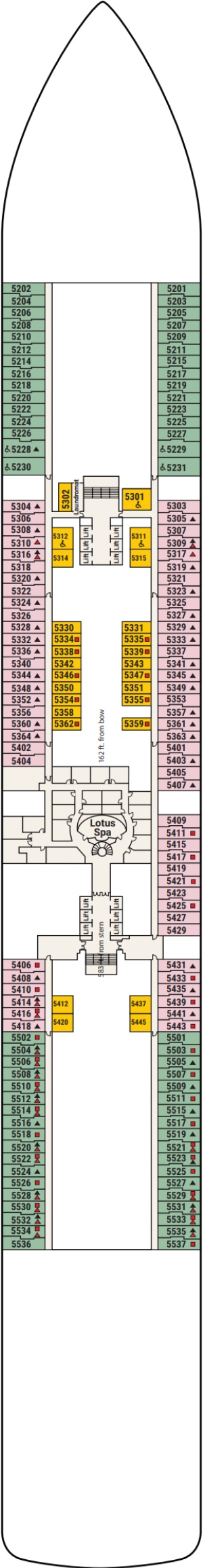 Star Princess Deck 5 deck plan