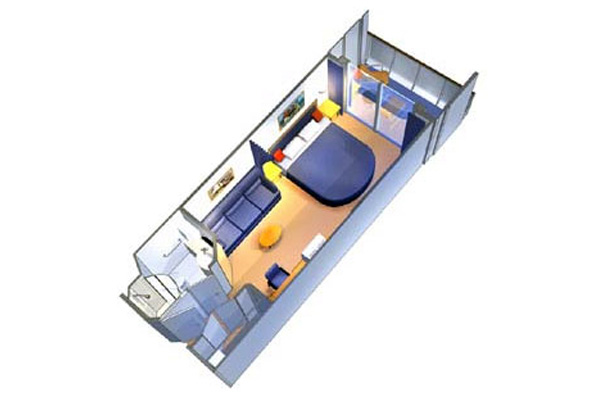 Ocean View Stateroom with Balcony