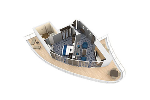 Aqua Theater Suite One Bedroom