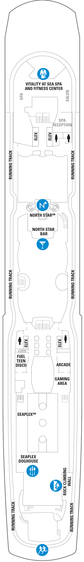 Quantum of the Seas Deck 15 deck plan