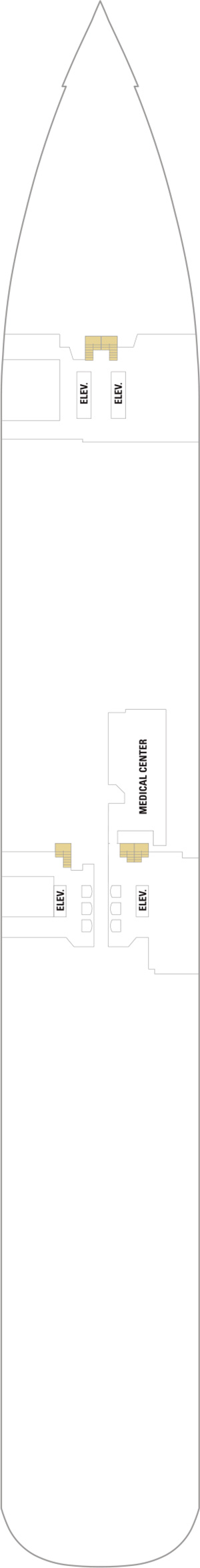 Quantum of the Seas Deck 2 deck plan