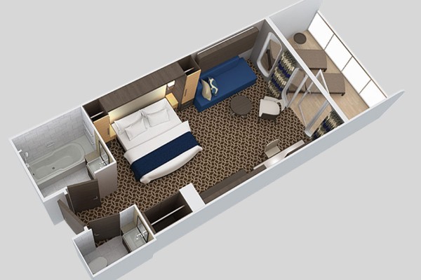 Junior Suite with Large Balcony