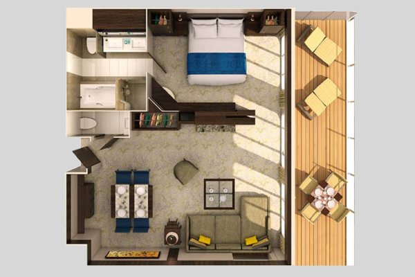 Owner's Suite - 1 Bedroom