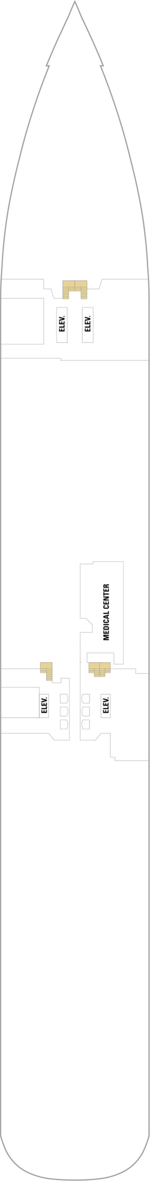 Anthem of the Seas Deck 2 deck plan