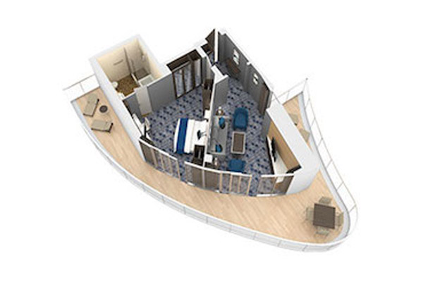 Spacious AquaTheater Suite - 1 Bedroom