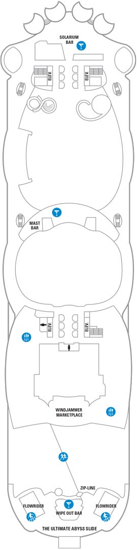 Harmony of the Seas Deck 16 deck plan
