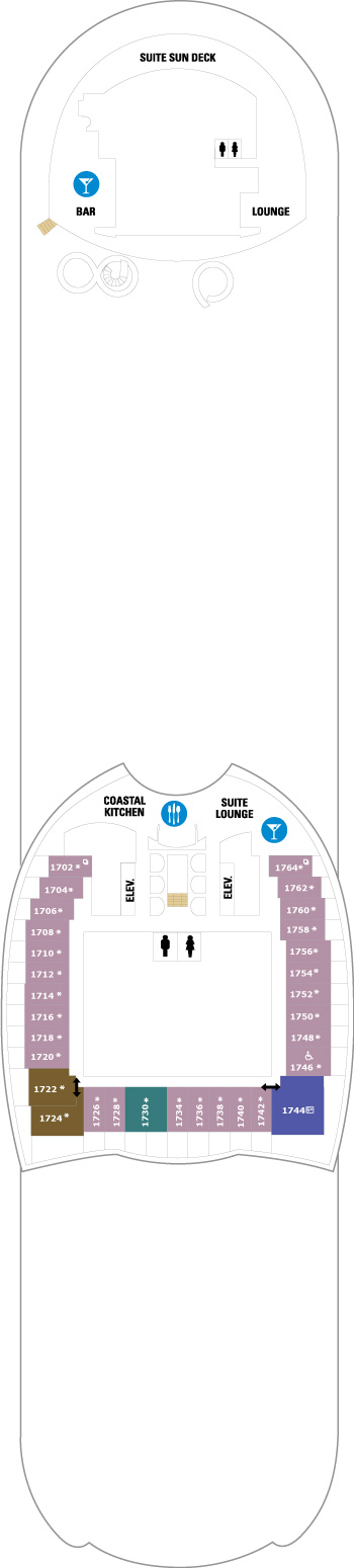 Harmony of the Seas Deck 17 deck plan