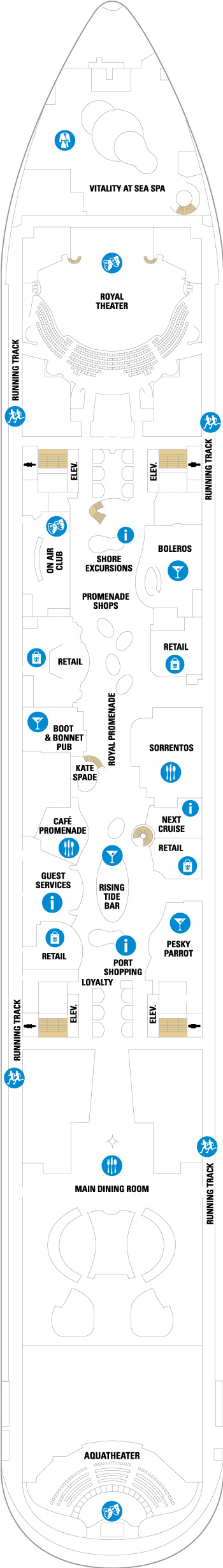 Harmony of the Seas Deck 5 deck plan