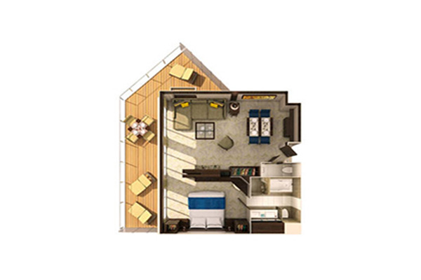 Owner's Suite - 1 Bedroom