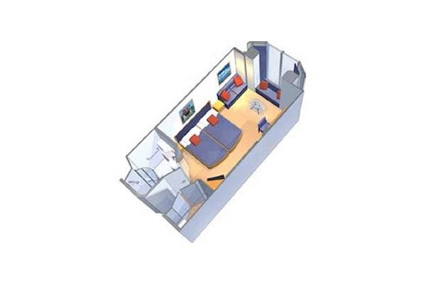 Interior Stateroom with Promenade View