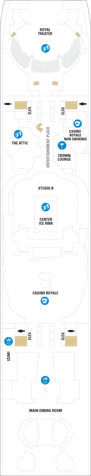 Symphony of the Seas Deck 4 deck plan