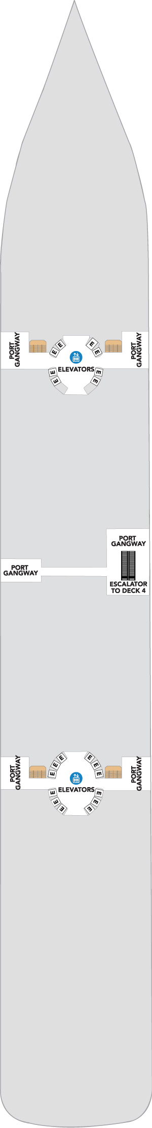 Icon of the Seas Deck 2 deck plan