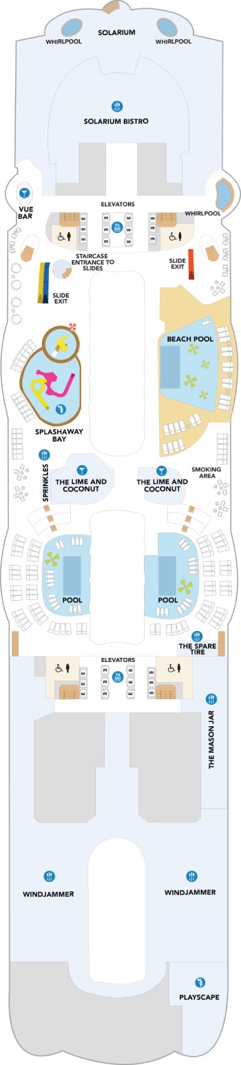 Utopia of the Seas Deck 15 deck plan