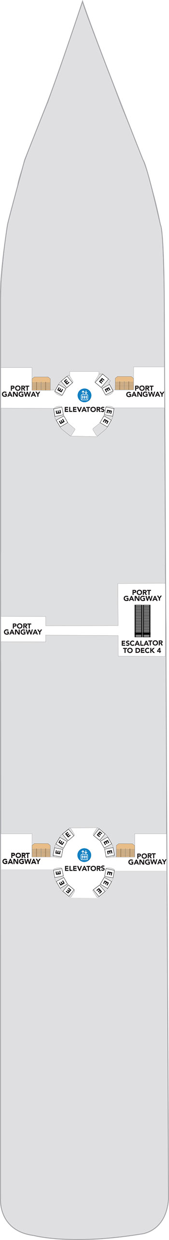 Legend of the Seas Deck 2 deck plan
