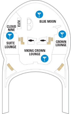 Adventure of the Seas Deck 14 deck plan