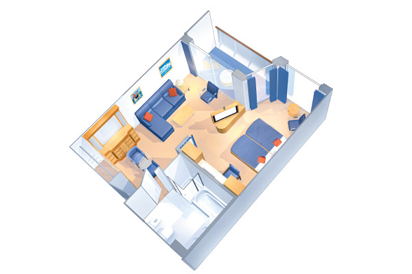 Owner's Suite Two Bedrooms