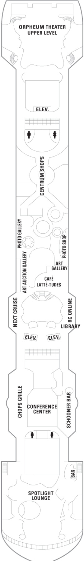 Enchantment of the Seas Deck 6 deck plan