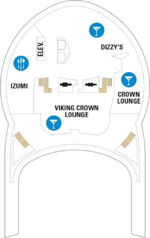 Explorer of the Seas Deck 14 deck plan