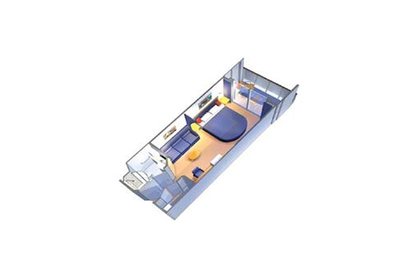 Ocean View Stateroom with Balcony 