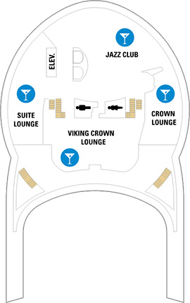 Mariner of the Seas Deck 14 deck plan