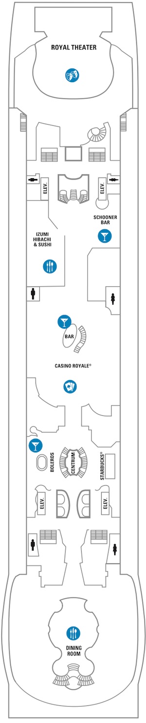Mariner of the Seas Deck 4 deck plan