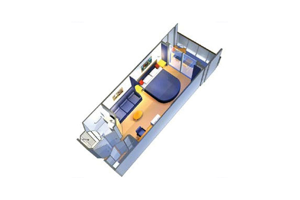 Ocean View Stateroom with Balcony