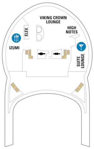 Voyager of the Seas Deck 14 deck plan
